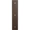Ekena Millwork Hamilton Steel Bracket, Hammered Brown 2"W x 10"D x 10"H BKTM02X10X10HAHBR - alternate 7